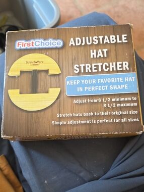 Adjustable Hat Stretcher - Brown/Yellow